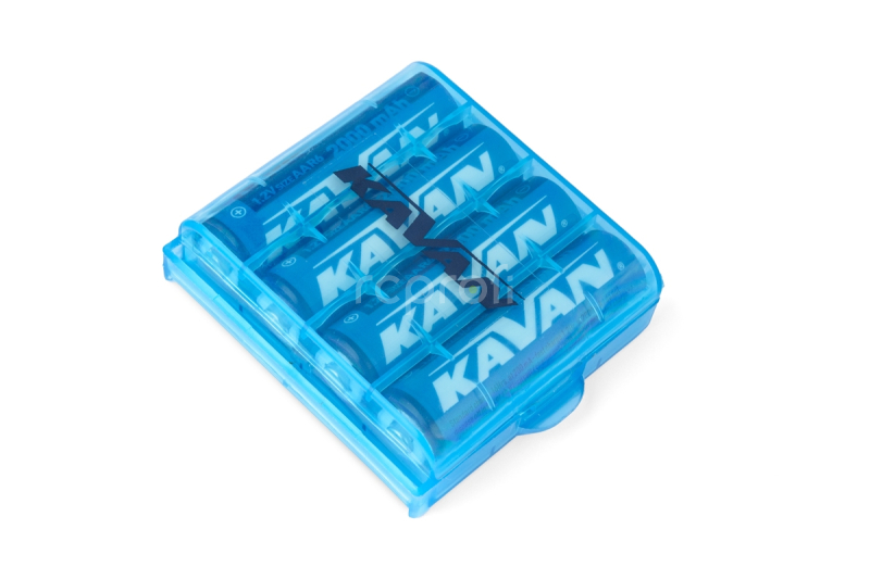 KAVAN NiMH 1.2V 2000mAh AA 4ks + Přepravní pouzdro