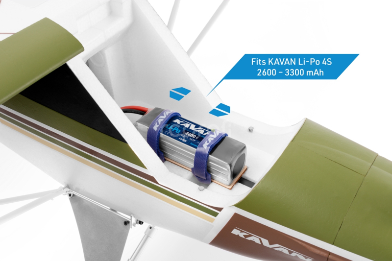 RC letadlo KAVAN Norden 1600mm ARF bush