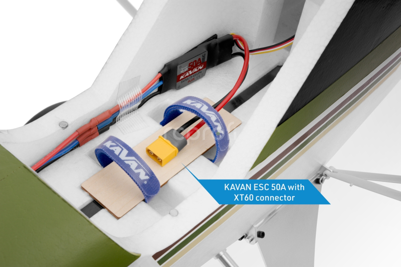 RC letadlo KAVAN Norden 1600mm ARF bush