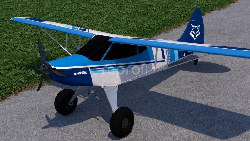 RC letadlo KAVAN Norden 1600mm ARF, modrá