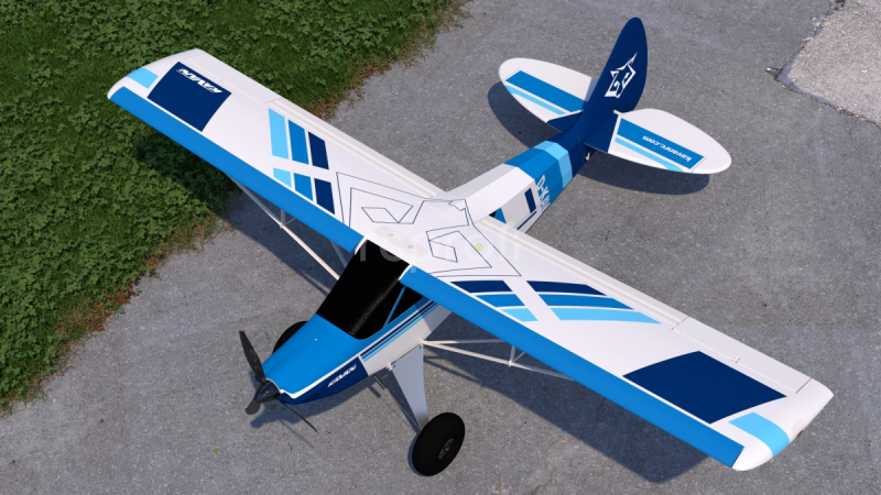 RC letadlo KAVAN Norden 1600mm ARF, modrá
