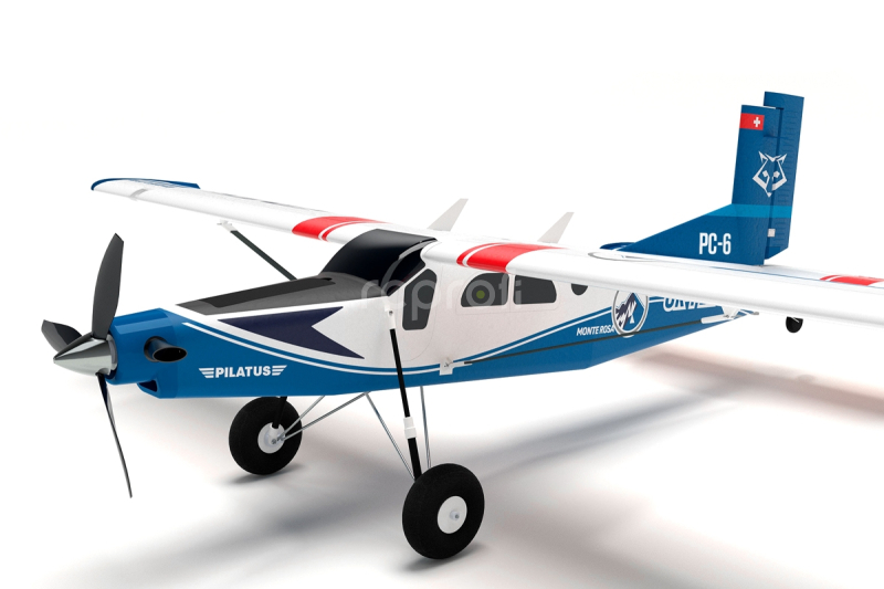 KAVAN Pilatus PC-6 Porter 1500mm s R8 Rx - modrá