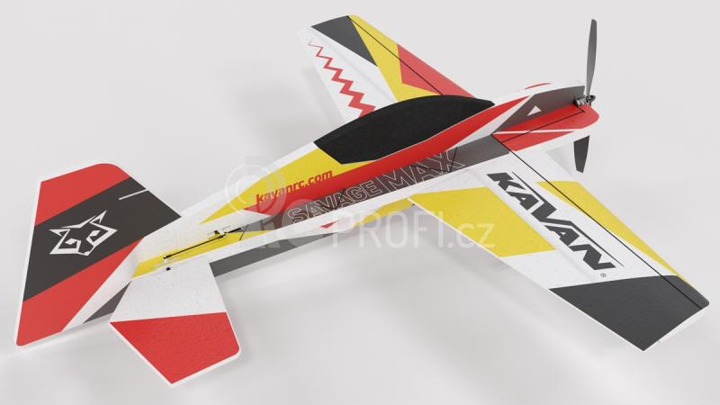 RC letadlo KAVAN Savage MAX, červená