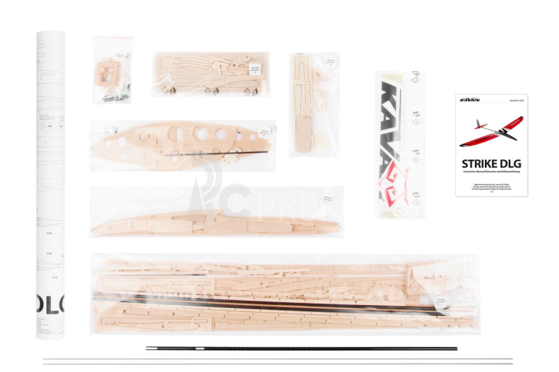 RC letadlo KAVAN Strike DLG 1498mm kit