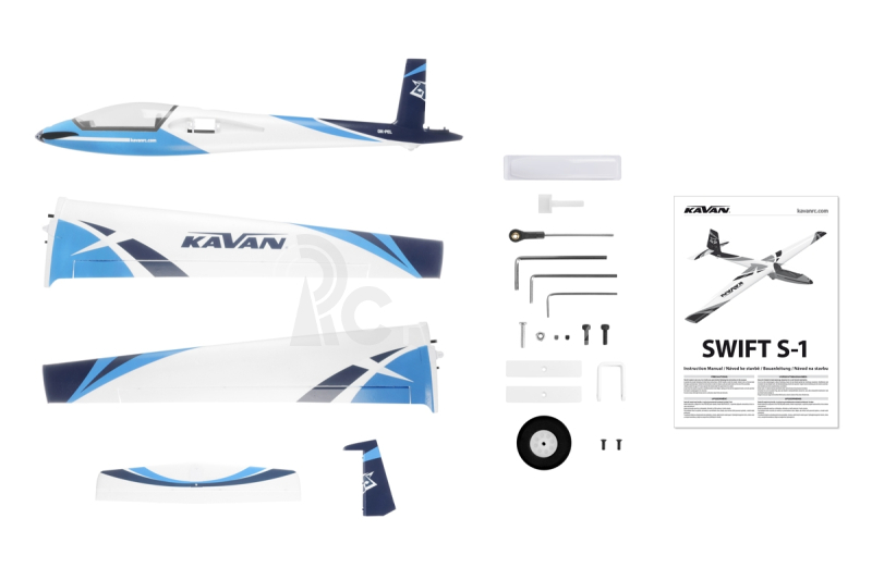 KAVAN Swift S-1 2400mm s R8 vario RX - modrá