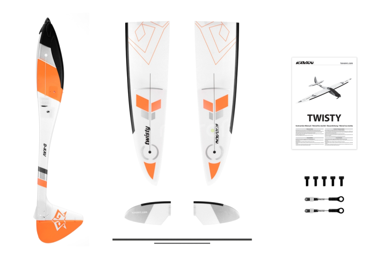 KAVAN Twisty 1512mm - oranžová