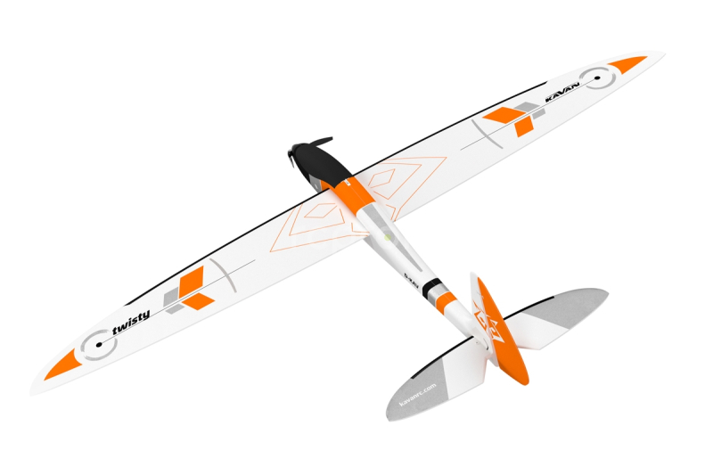 RC letadlo KAVAN Twisty 1512mm, oranžová