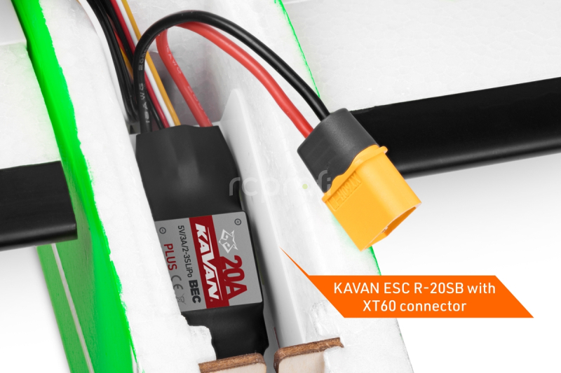 KAVAN Twisty 1512mm - zelená