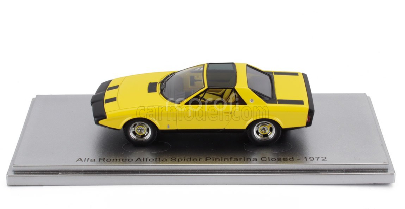 Kess-model Alfa romeo Alfetta Spider Pininfarina Closed 1972 1:43 Žlutá