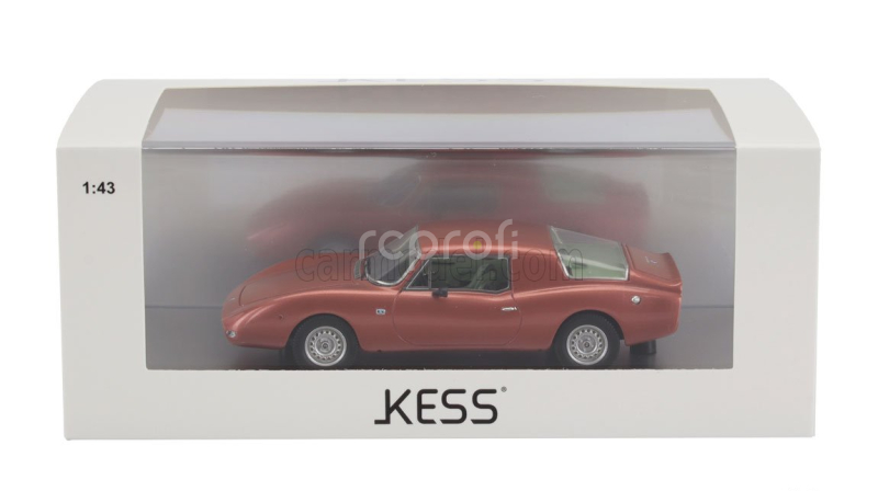 Kess-model Alfa romeo Giulia Severtail Carrozzeria Casale 1967 1:43 Copper Met