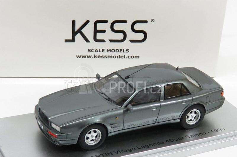 Kess-model Aston martin Lagonda Virage 4-door Saloon 1993 1:43 Grey Mey