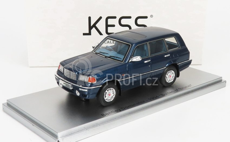 Kess-model Bentley Dominator 4x4 1994 - Range Rover Chassis 1:43, modrá