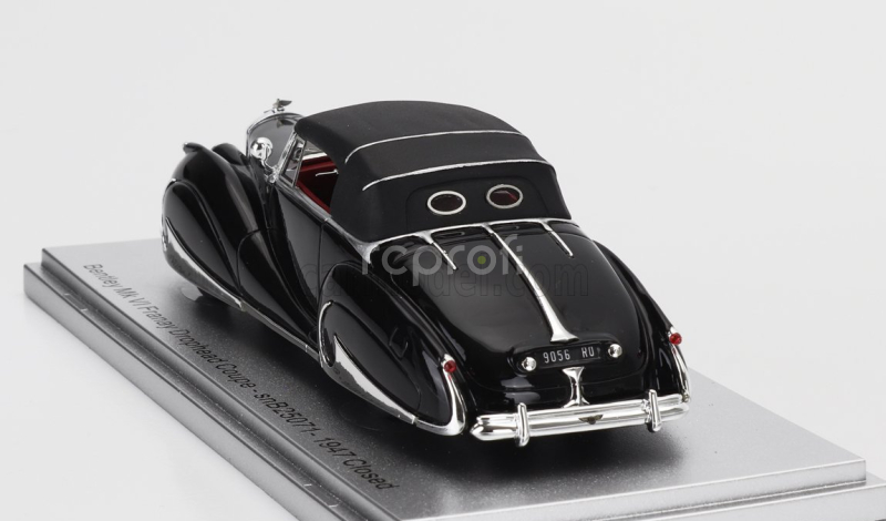 Kess-model Bentley Mk Vi Sn.b25071 Franay Drophead Coupe Cabriolet Closed 1947 1:43 Black