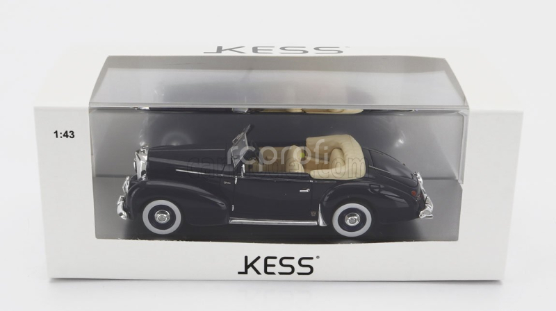 Kess-model Bentley Mkvi Drophead Coupe Graber Cabriolet Open 1948 1:43 Blue
