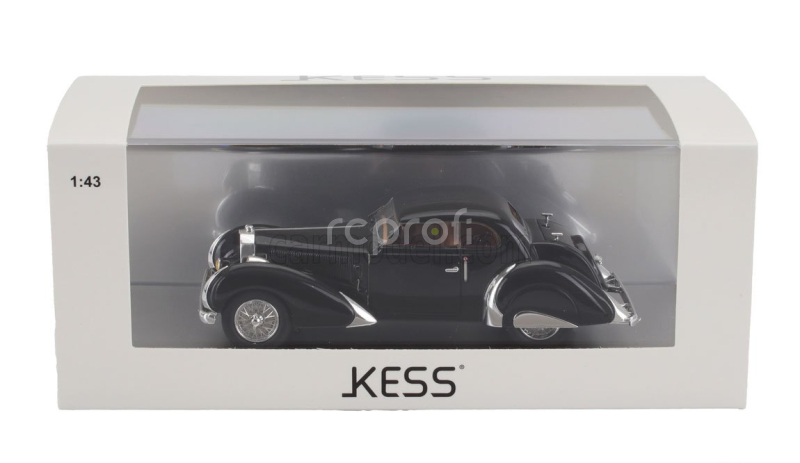 Kess-model Bugatti T57 Labourdette Vutotal Coupe 1936 1:43 Black
