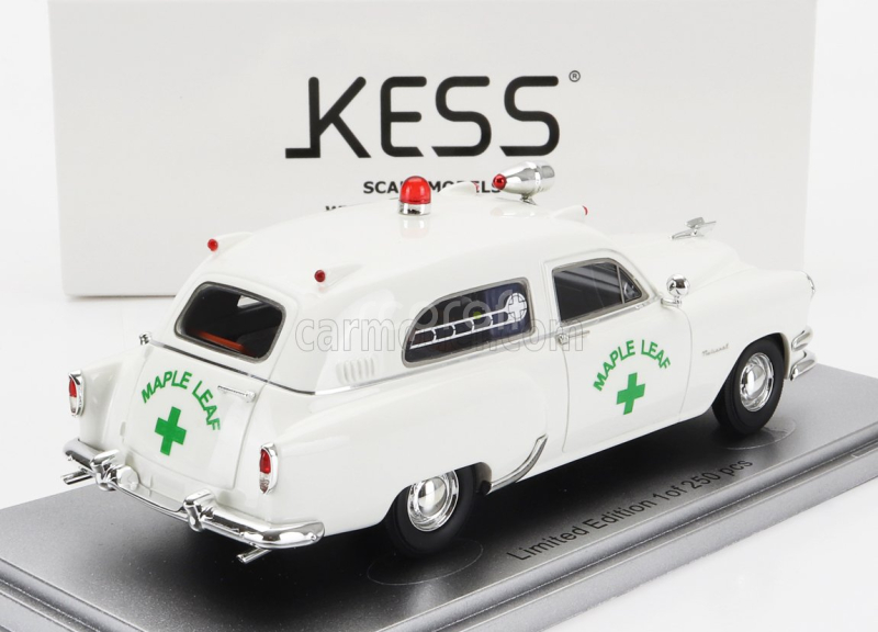 Kess-model Chevrolet National Ambulance Maple Leaf 1954 1:43 Bílá