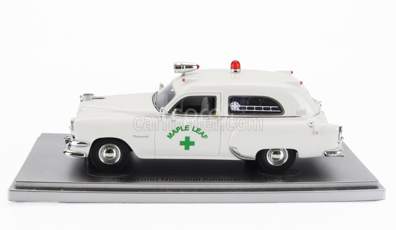 Kess-model Chevrolet National Ambulance Maple Leaf 1954 1:43 Bílá