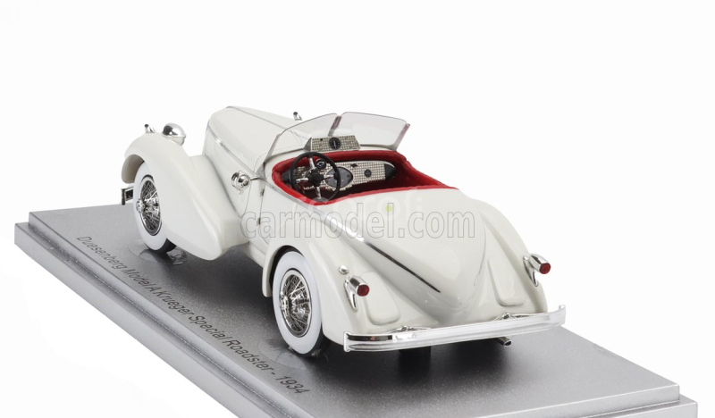 Kess-model Duesenberg Model A Krueger Special Roadster Open 1934 1:43 Světle Šedá
