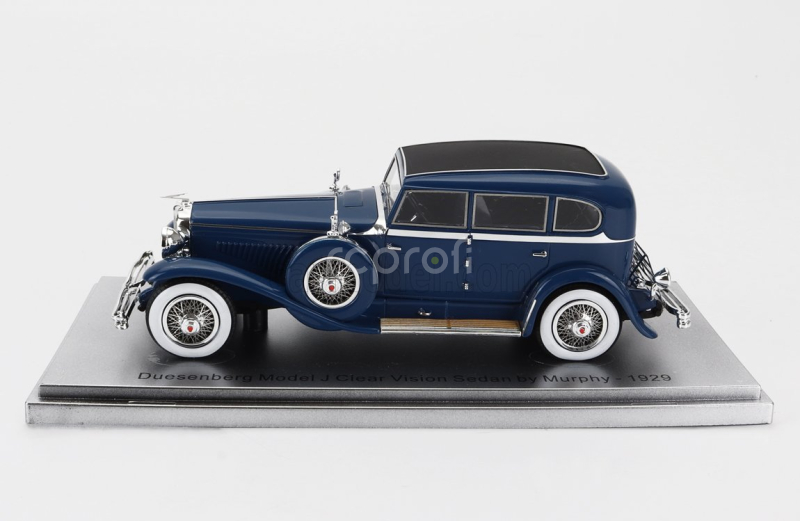 Kess-model Duesenberg Model J Berline Clear Vision Sedan By Murphy 1929 1:43 Blue