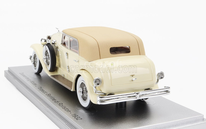 Kess-model Duesenberg Model J Torpedo Berline Rollston 1932 1:43 2 Tone Cream