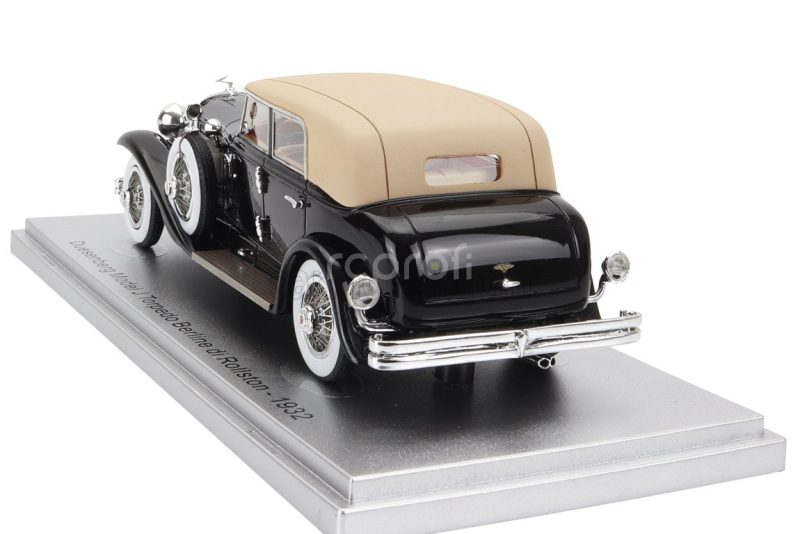 Kess-model Duesenberg Model J Torpedo Berline Rollston 1932 1:43 Black Beige