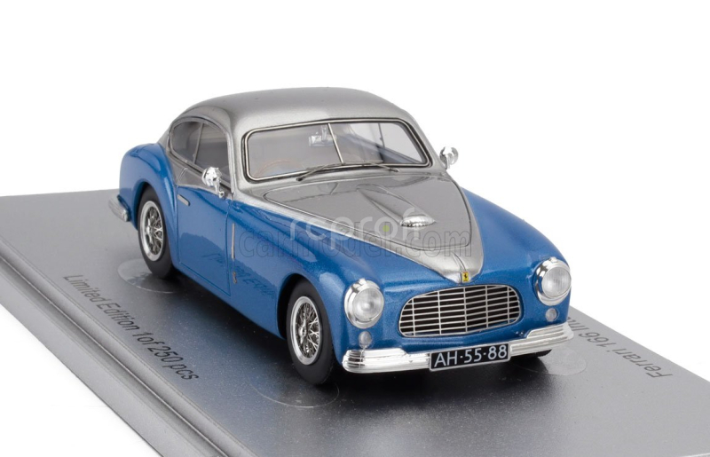 Kess-model Ferrari 166 S/n.037s Inter Farina Berlinetta 1949 1:43 Modrá Stříbrná