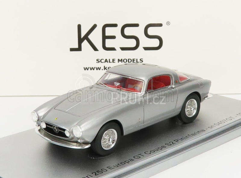 Kess-model Ferrari 250 Europa Gt Coupe S2 Pininfarina Sn0407gt 1955 1:43 Silver