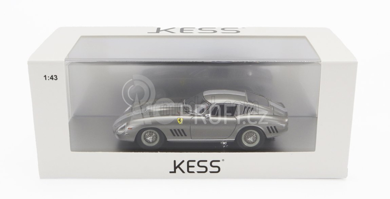 Kess-model Ferrari 275 Gtb/c Sn.06701 Competizione Speciale 1964 1:43 Šedá Met Stříbrná