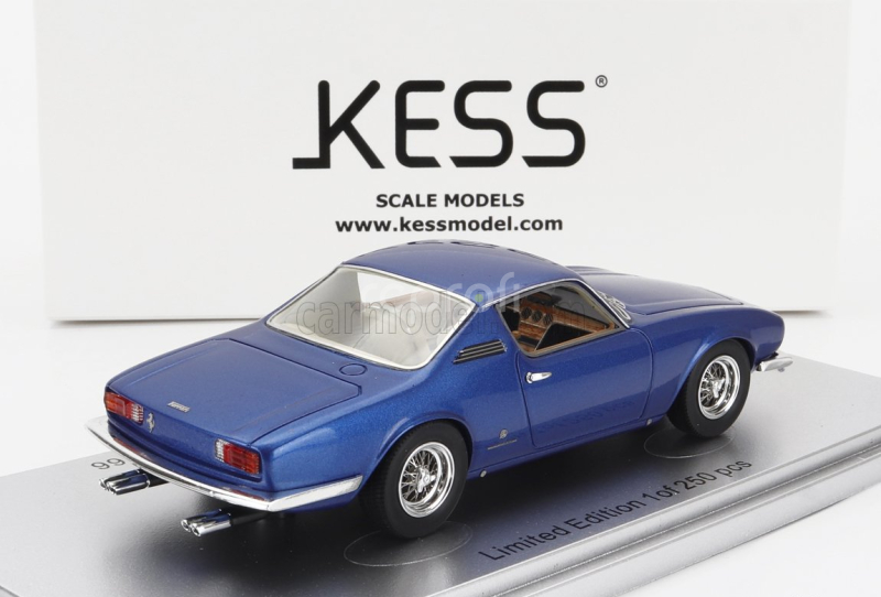 Kess-model Ferrari 330 Gtc Coupe Michelotti 1966 1:43 Blue Met