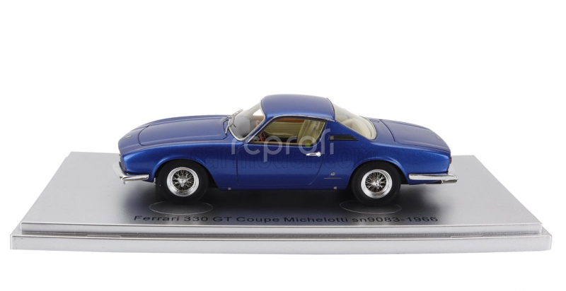 Kess-model Ferrari 330 Gtc Coupe Michelotti 1966 1:43 Blue Met