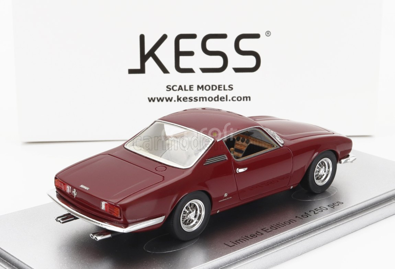 Kess-model Ferrari 330 Gtc Coupe Michelotti 1966 1:43 Bordeaux