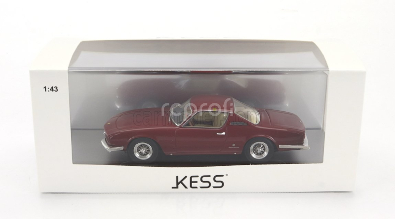 Kess-model Ferrari 330 Gtc Coupe Michelotti 1966 1:43 Bordeaux