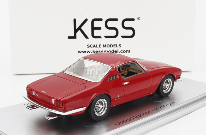 Kess-model Ferrari 330 Gtc Coupe Michelotti 1966 1:43 Red