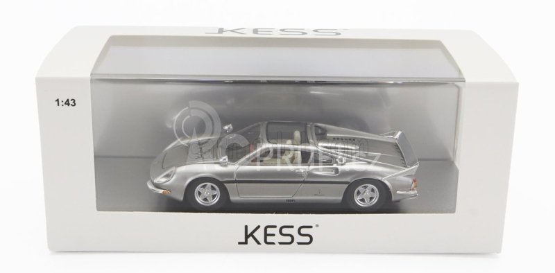 Kess-model Ferrari 365p Berlinetta Speciale - 3 sedadla 1966 1:43, stříbrná