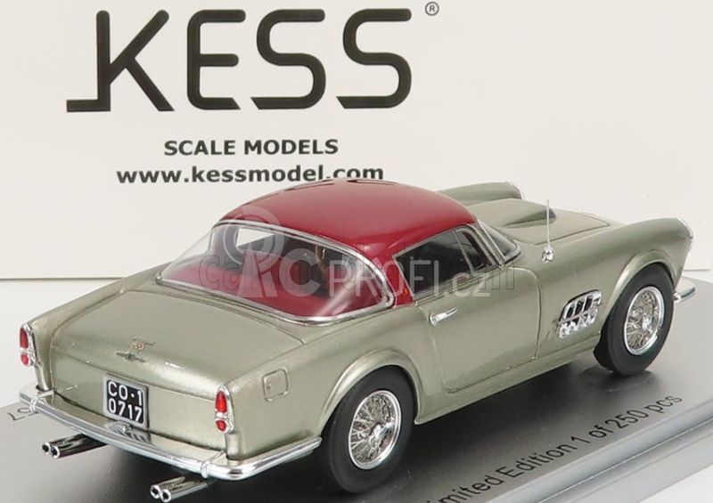 Kess-model Ferrari 410 Superamerica 2s Sn0717sa 1957 1:43 Silver Red Met