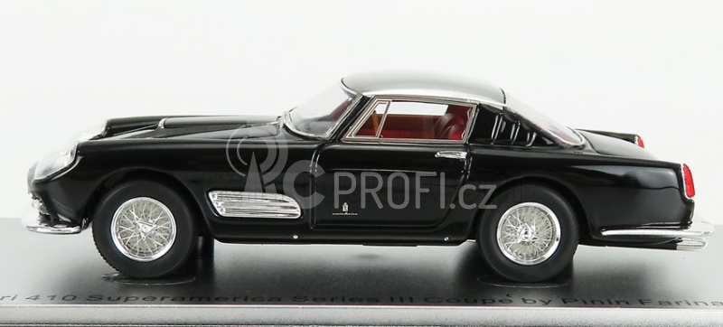 Kess-model Ferrari 410 Superamerica Series Iii Pininfarina Coupe 1958 1:43 Černá Stříbrná