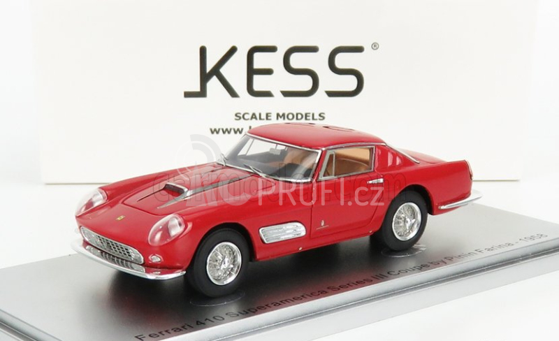 Kess-model Ferrari 410 Superamerica Series Iii Pininfarina Coupe 1958 1:43 Red