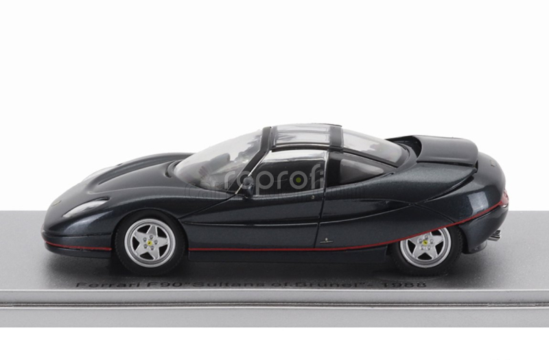 Kess-model Ferrari F90 Pininfarina 1988 - Personal Car Sultan Of Brunei 1:43 Black Met