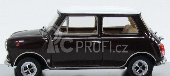 Kess-model Innocenti Mini Cooper Export 1.3 1973 1:43 Castoro Hnědá Bílá