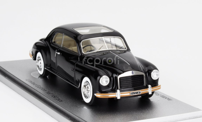 Kess-model Isotta fraschini 8c Monterosa Coupe Touring Open Roof 1947 1:43 Black