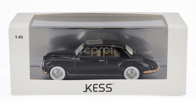 Kess-model Isotta fraschini 8c Monterosa Coupe Touring Open Roof 1947 1:43 Black