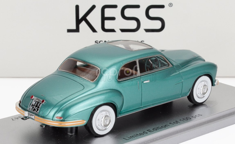 Kess-model Isotta fraschini 8c Monterosa Coupe Touring Open Roof 1947 1:43 Zelená