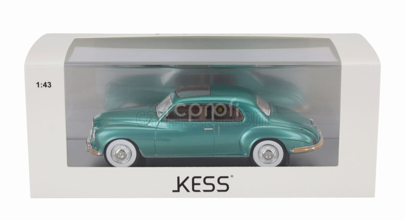 Kess-model Isotta fraschini 8c Monterosa Coupe Touring Open Roof 1947 1:43 Zelená
