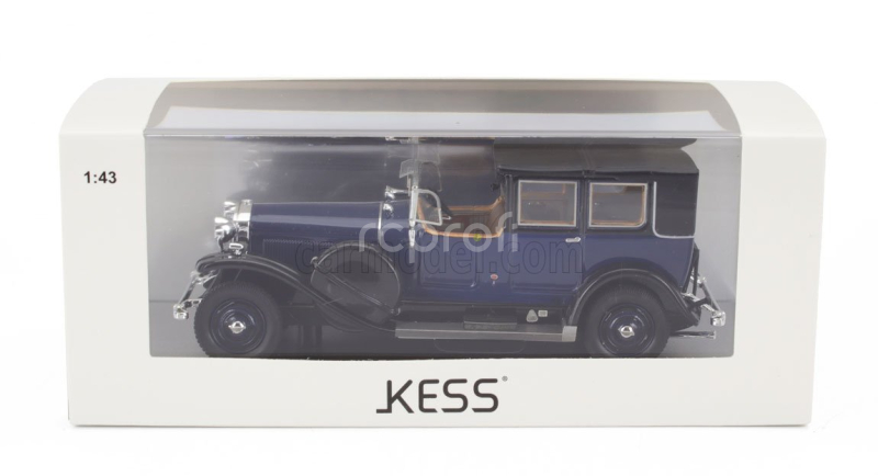 Kess-model Isotta fraschini Tipo 8a Landaulet Sala Semiconvertible Open 1924 1:43 Modrá Černá