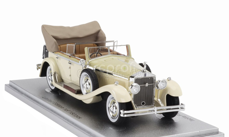 Kess-model Isotta fraschini Tipo 8a Ss Castagna Ch.1651 Cabriolet Open 1930 1:43 Beige