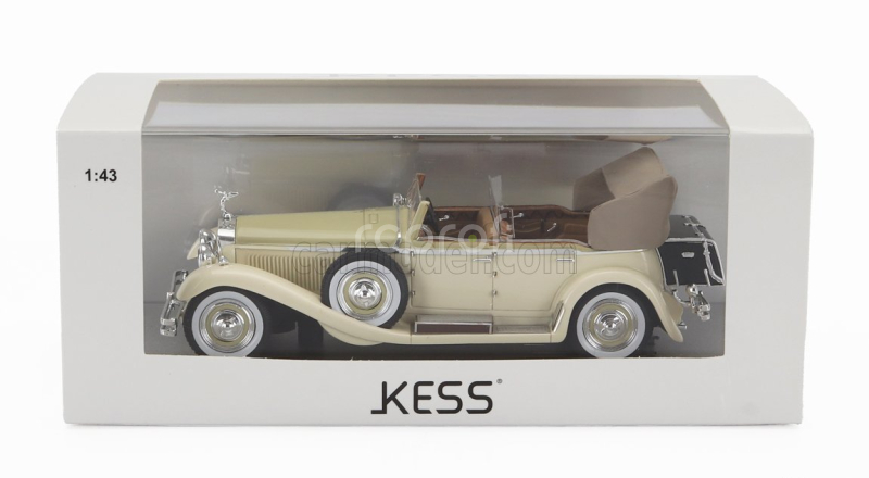 Kess-model Isotta fraschini Tipo 8a Ss Castagna Ch.1651 Cabriolet Open 1930 1:43 Beige