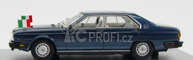 Kess-model Maserati Quattroporte 4.9 1983 - Presidential - Pertini - Tv Series 1:43 Modrá Sera Met