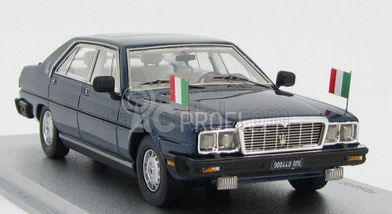 Kess-model Maserati Quattroporte 4.9 1983 - Presidential - Pertini - Tv Series 1:43 Modrá Sera Met