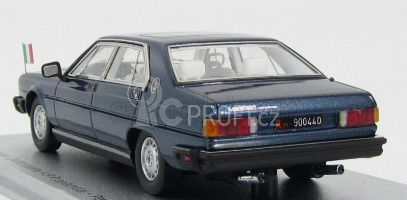 Kess-model Maserati Quattroporte 4.9 1983 - Presidential - Pertini - Tv Series 1:43 Modrá Sera Met
