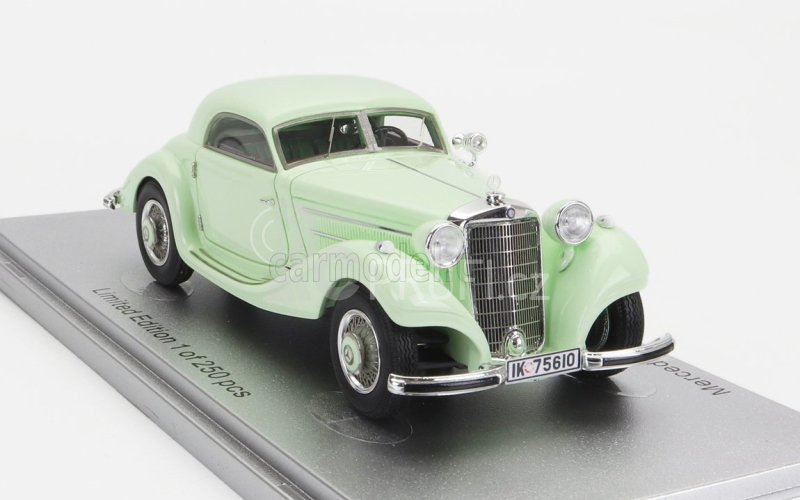 Kess-model Mercedes benz 320n (w142) Combination Coupe 1938 1:43 Velmi Světle Zelená